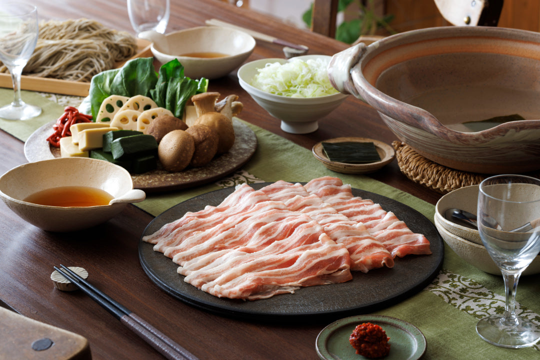 六白黒豚 出汁しゃぶセット