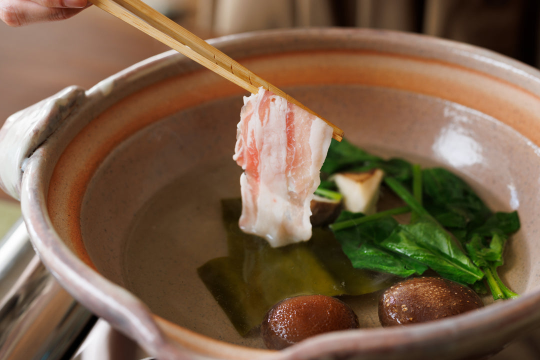 六白黒豚 出汁しゃぶセット